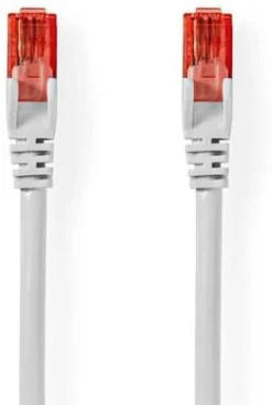 Kabel NEDIS Nätverk UTP Cat6 5m vit