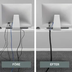 Kabelsamlare FELLOWES Cablezip svart