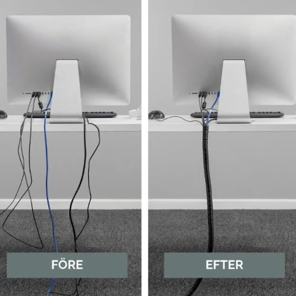 Kabelsamlare FELLOWES Cablezip svart