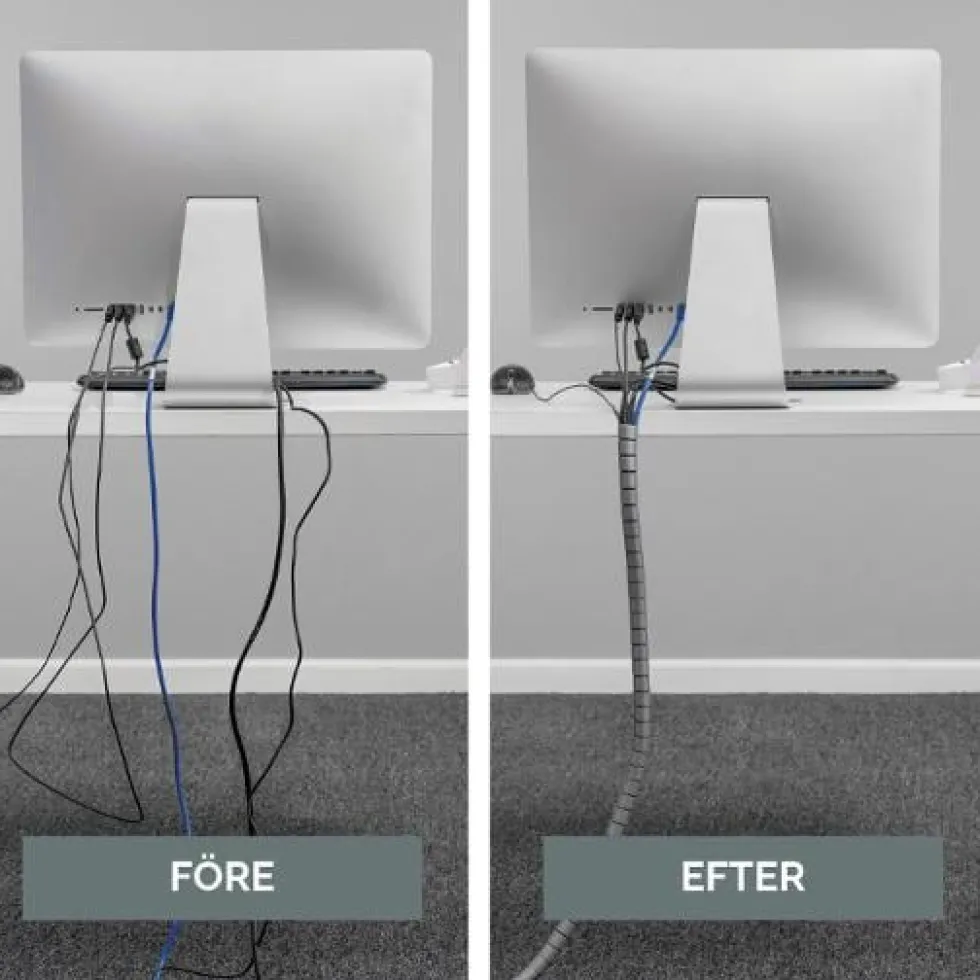 Kabelsamlare FELLOWES CableZip silver