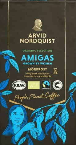 Kaffe Arvid Nordquist Amigas extramörk 450g