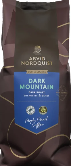 Kaffe Automatmalet Arvid Nordquist Dark Mountain Mörkrost, 1000g