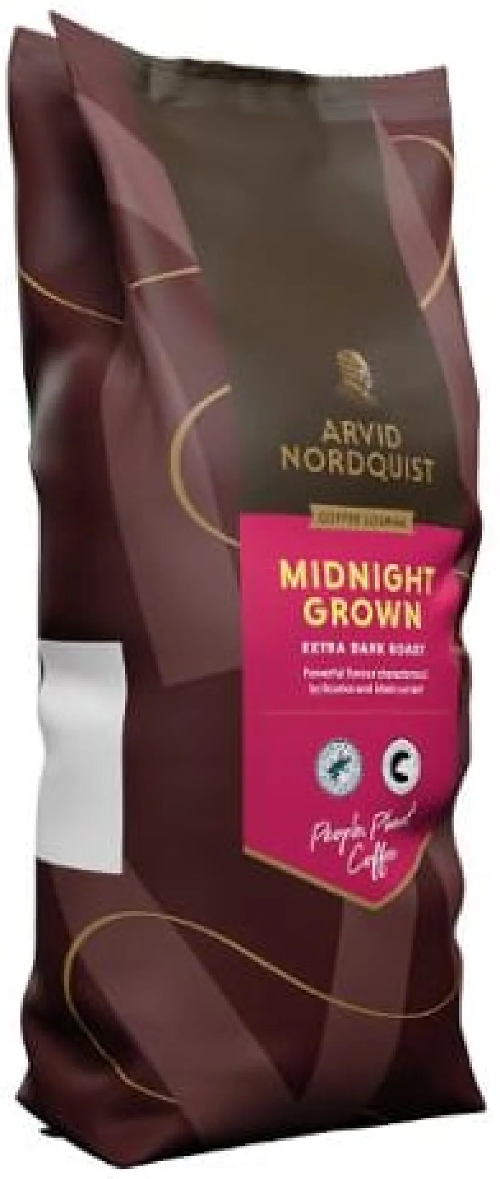 Kaffebönor Arvid Nordquist Midnight Grown, mörkrost, 1kg
