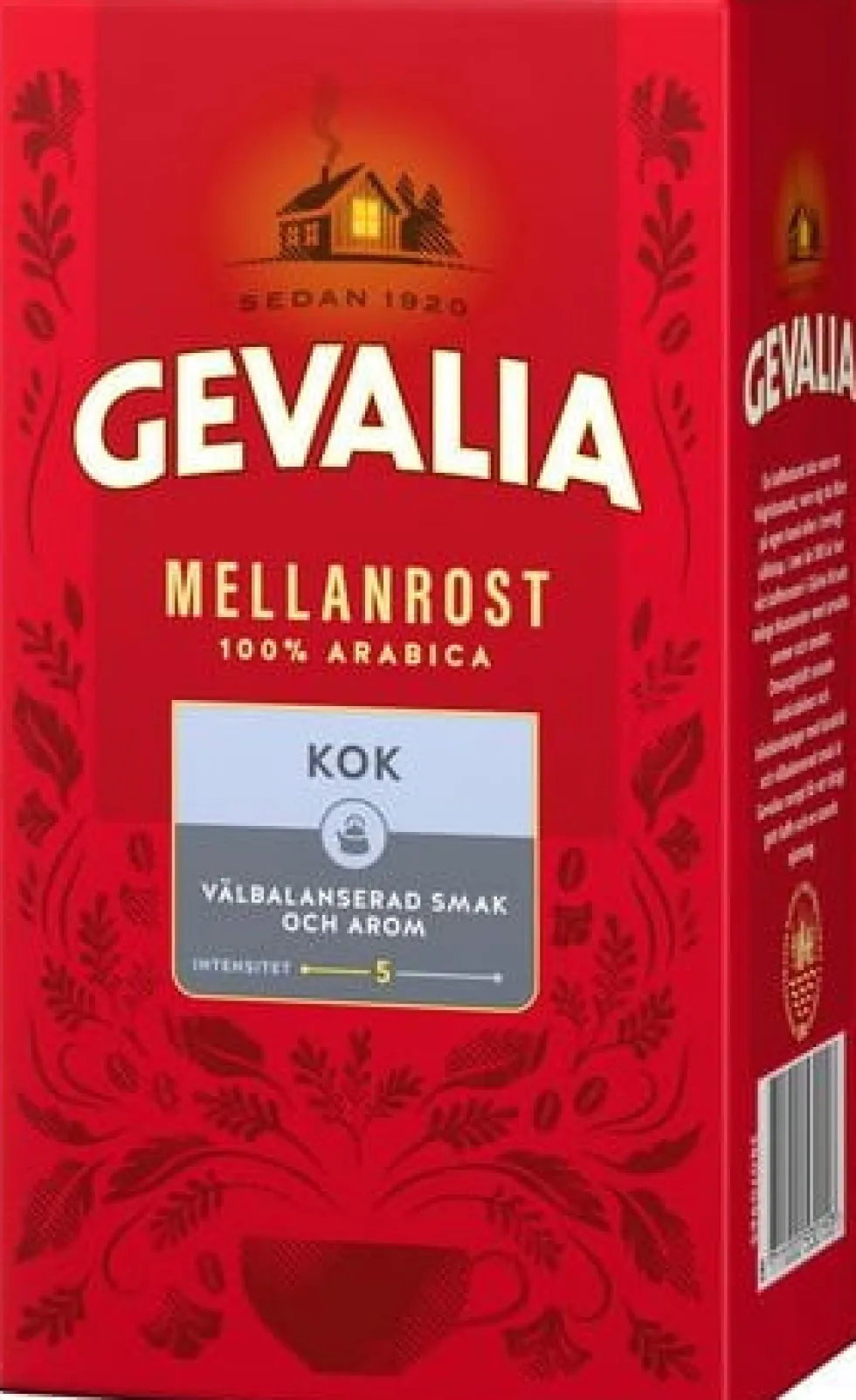Kaffe GEVALIA Kok Mellanrost, 450g