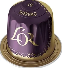 Kaffekapsel L'OR Supremo, 10/fp