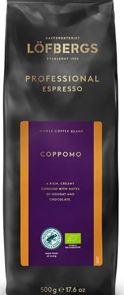 Kaffe LÖFBERGS Coppomo Espresso HB 500g