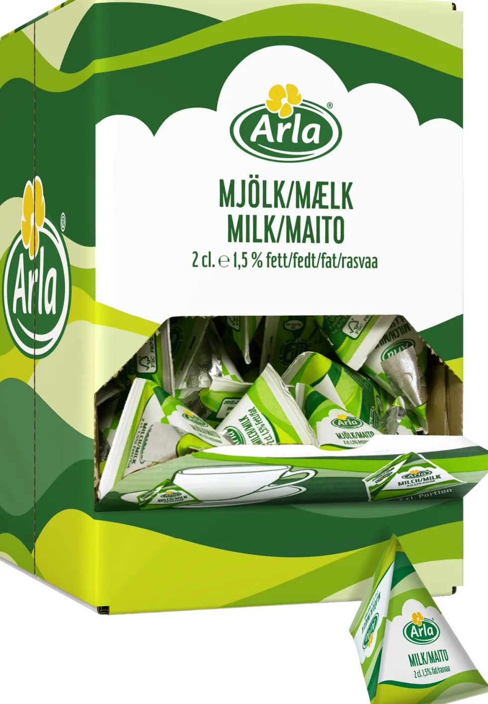 Kaffemjölk ARLA 1,5% 2cl, 100/FP