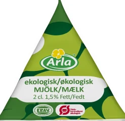 Kaffemjölk ARLA Eko, 1,5%, 2cl, 100/FP