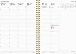 Kalender Business A5 White 2027