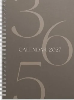 Kalender Business Story 2027 brun