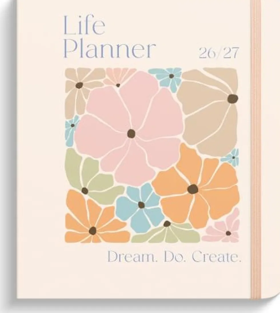 Kalender Life Planner Flowers A5 26/27