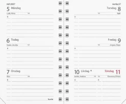 Kalender Mini 2027 refill