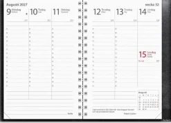Kalender Prestige de luxe 2027 svart