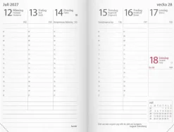 Kalender Prestige 2027 konstl inb svart