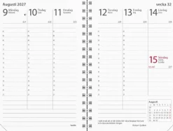 Kalender Prestige 2027 konstl spiral sv