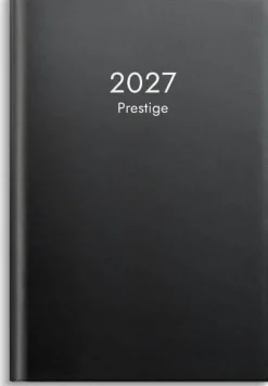 Kalender Prestige 2027 plast svart