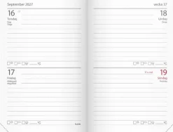 Kalender Stora Fick 2027 svart
