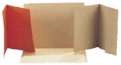 Kartongmapp 1-klaff A4 brun