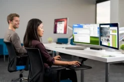 Kensington SmartFit One-Touch Dual Monitor Arm - Monteringssats