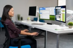 Kensington SmartFit One-Touch Dual Monitor Arm - Monteringssats