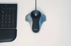 Kensington Trackball Orbit Optical Wired, Silver/Black