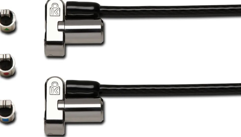 Kensington Universal 3-in-1 Keyed Cable Lock - Twin Lockheads