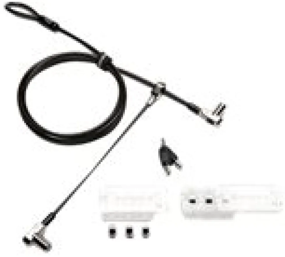 Kensington Universal 3-in-1 Keyed Cable Lock - Twin Lockheads