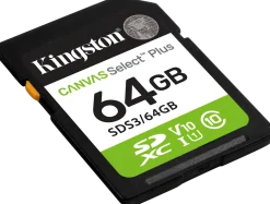 Kingston Canvas Select Plus - Flash-minneskort - 64 GB - Video
