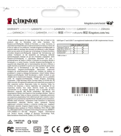 Kingston DataTraveler 70 - USB flash-enhet - 64 GB - USB-C 3.2