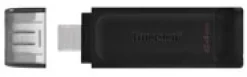 Kingston DataTraveler 70 - USB flash-enhet - 64 GB - USB-C 3.2