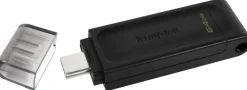 Kingston DataTraveler 70 - USB flash-enhet - 64 GB - USB-C 3.2