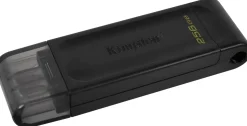 Kingston DataTraveler 70 - USB flash-enhet - 256 GB - USB-C 3.2