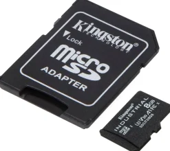 Kingston Industrial - Flash-minneskort (adapter, microSDHC till