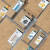 3-klaffmapp Leitz Cosy A4 kartong Gul