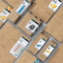 3-klaffmapp Leitz Cosy A4 kartong Gul