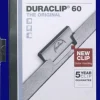 Klämmapp DURABLE Duraclip A4 Blå, 30 blad