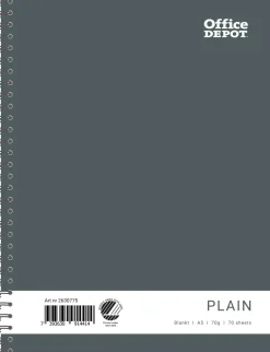 Kollegieblock A5 70bl 70g olin