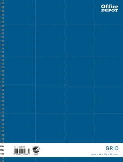Kollegieblock A4 80bl 70g rut