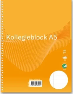 Kollegieblock FW A5 60g 70bl linj