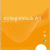 Kollegieblock FW A4 60g 70bl linj h gul