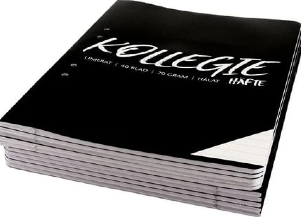 Kollegiehäfte A4 70g 40 blad linjerat