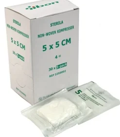 Kompress NW steril 5-p 5x5cm 150/fp