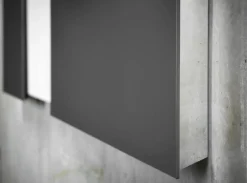 Konferensskåp Glas Isblå, magnetisk