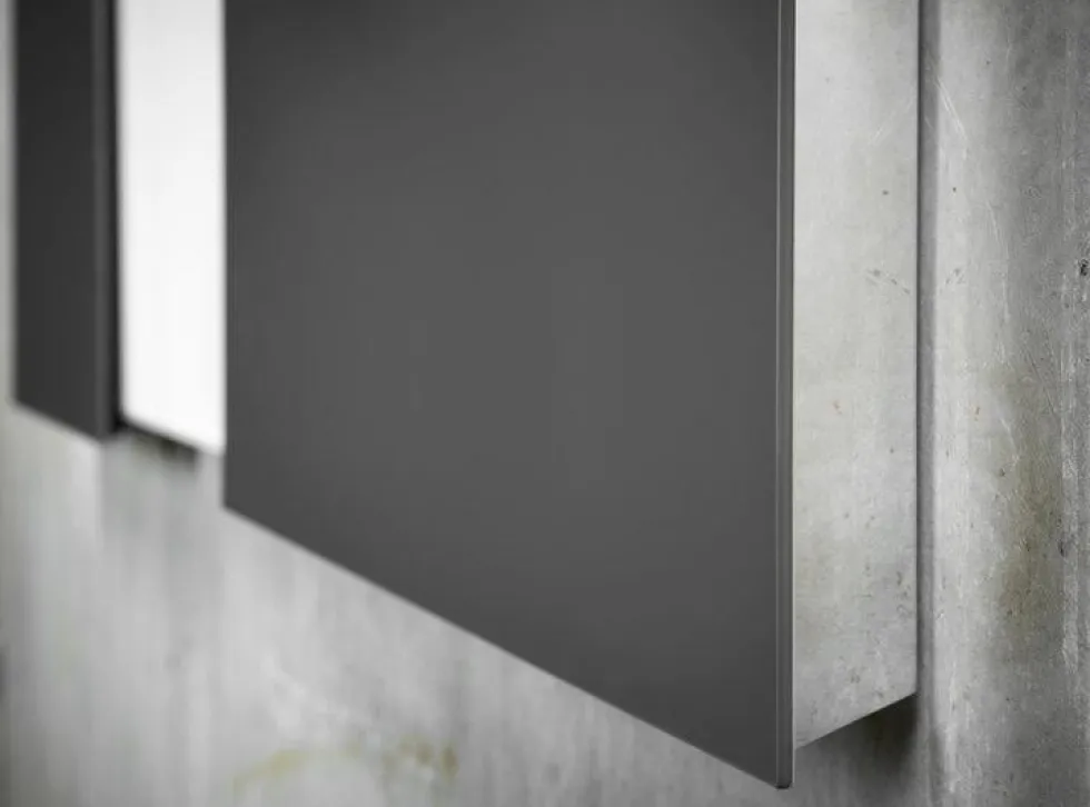 Konferensskåp Glas Isblå, magnetisk