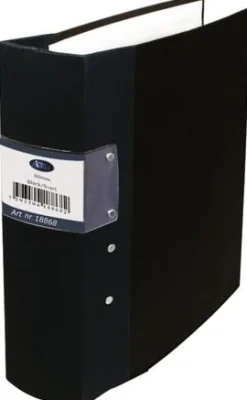 Kontorspärm neutral A4 80mm svart