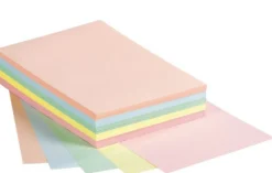 Kopieringspapper Färgat Pastell 5 färger A4 80g, 500/FP