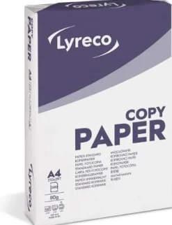 Kopieringspapper LYRECO Copy A4 80g oh 500/fp