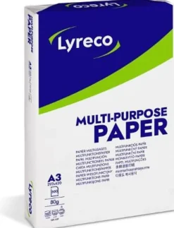 Kopieringspapper LYRECO Multi A3 80g oh 500/fp