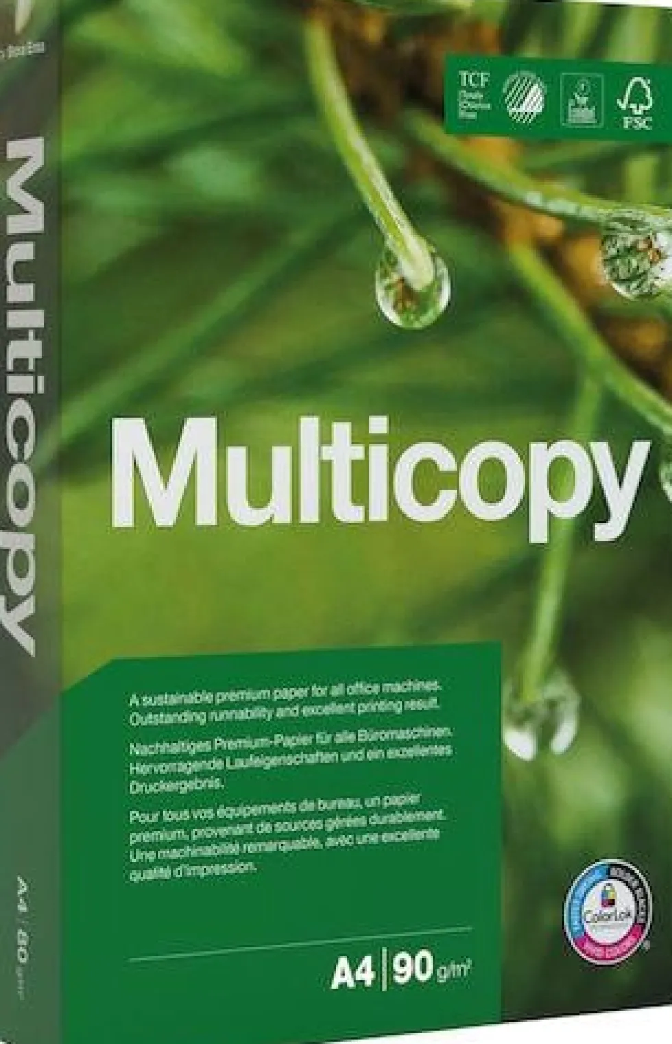 Kopieringspapper MultiCopy A4, 90g, 500/fp