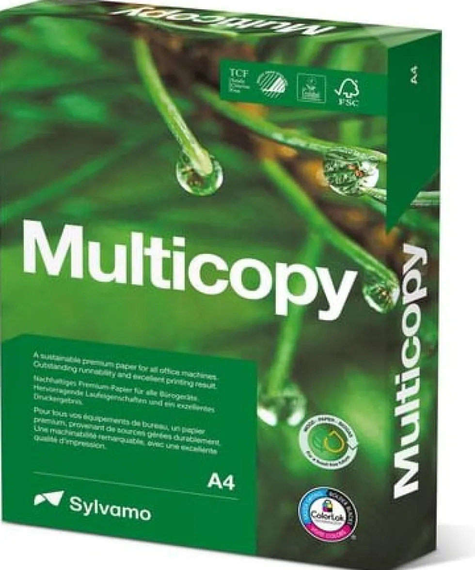 Kopieringspapper MultiCopy A4, 90g, 500/fp